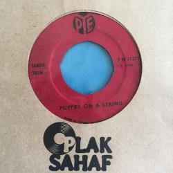 Sandie Shaw / Puppet On A String - Had A Dream Last Night / Germany 1967 / 45'lik / *pop rock* Eurovision 1967