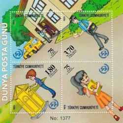 2017 PORTFÖY DÜNYA POSTA GÜNÜ (PUL 3adet+ FDC 1adet)