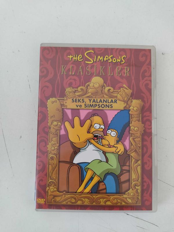 THE SİMPSONS KLASİKLERİ SEKS YALANLARI VE SIMPSONS DVD FİLM 2.EL