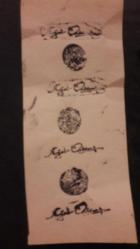 MÜHÜR OSMANLI VE TÜRKİYE CUMHURİYETİ MÜHÜRLERİ 2 ADET İMZA / MÜHÜR BİRLİKTE.