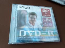 tdk dvd tekli boş kutulu dvd (ambalajı açılmamış)