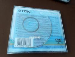 tdk dvd tekli boş kutulu dvd (ambalajı açılmamış)