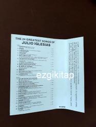 the 24 greatest songs of - julio iglesias kaset  kartoneti (kaset yoktur)