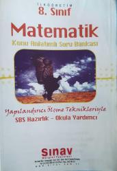 SINAV DERGİSİ YAYINLARI, 8. SINIF MATEMATİK KONU ANLATIMLI SORU BANKASI