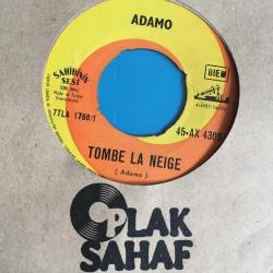 adamo - tombe la neige - car je veux / 45'lik
