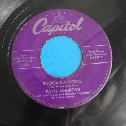 patty andrews - booga da woog - suddenly there's a valley / 45'lik