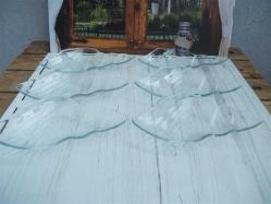 CAM - DENİZ KABUĞU FORMLU ÇEREZLİK - 11X21 CM - 6 ADET