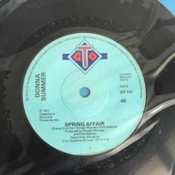 donna summer - spring affair - i remember yesterday / 45'lik
