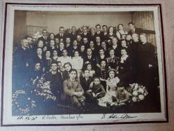 1938 KEBUTER MUSLUOĞLU SEZENYAN BÜYÜK BOY TOPLU AİLE FOTOĞRAFI...