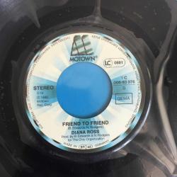 diana ross - friend to friend - upside down / 45'lik
