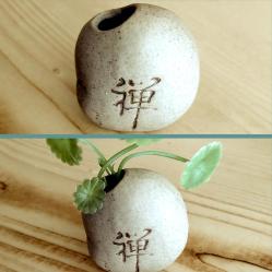 OMENİV'DEN MİNİK BONSAİ SAKSISI SAKSI MİNYATÜR KOLEKSİYON PARÇASI OVAL