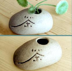 OMENİV'DEN MİNİK BONSAİ SAKSISI SAKSI MİNYATÜR KOLEKSİYON PARÇASI OVAL