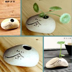 OMENİV'DEN MİNİK BONSAİ SAKSISI SAKSI MİNYATÜR KOLEKSİYON PARÇASI OVAL