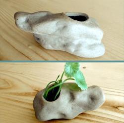 OMENİV'DEN MİNİK BONSAİ SAKSISI SAKSI MİNYATÜR KOLEKSİYON PARÇASI OVAL