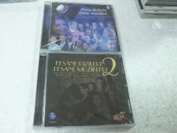 EFSANE DİZİLERİN EFSANE MÜZİKLERİ 1-2 CD SIFIR ABALAJINDA