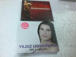 YILDIZ USMONOVA MENDEK SEVDAOLASIZMI +BİR ŞANS VER  CD SIFIR AMBALAJINDA 2 CD