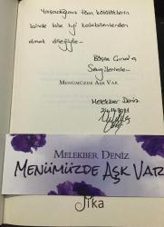 MENÜMÜZDE AŞK VAR - İMZALI -
