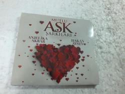 ANJELİKA AKBAR HAKAN AYSEV MUTLU AŞK ŞARKILARI CD SIFIR