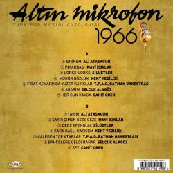 ALTIN MİKROFON 1966 TÜRK POP MÜZİĞİ ANTOLOJİSİ 33 LÜK PLAK