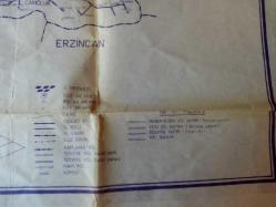 ORDU - GİRESUN - TRABZON, KARADENİZ ŞEHİRLERİ BÜYÜK BOY HARİTA...