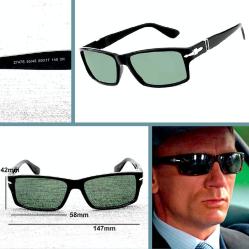 OMENİV'DEN PERSOL TARZ GÜNEŞ GÖZLÜĞÜ UV GÖZLÜK SİYAH SÜPER