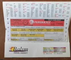 PAMUKKALE TURİZM KUŞADASI-İSTANBUL YOLCU BİLETİ 2007 (KILIFLI)