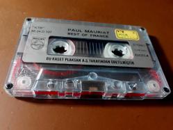 best of france - paul mauriat kaset (kasetçalarda dinlenmiştir) (kartonetsiz)