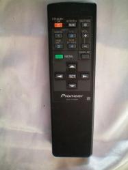 PIONEER CU-V159 KUMANDA ORJİNAL SAĞLAM 2.EL ÜRÜN PİL KAPAĞI YOK