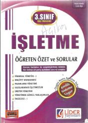 İŞLETME 3. SINIF ÖĞRETEN ÖZET VE SORULAR (FİNANSAL YÖNETİM 1 - MALİYET MUHASEBESİ - PAZARLAMA YÖNETİMİ - ULUSLARARASI İŞLETMECİLİK)