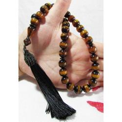 ÇoK GüZeL SÜRMELİ ATEŞİ SIKMA KEHRİBAR 33 Lük TESBİH....10,5x10,5mm