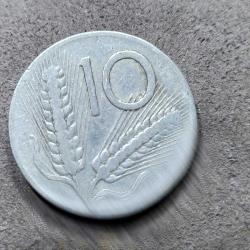 P28-----1953 İTALYA ALÜMİNYUM  MADENİ PARA-10 LİRE