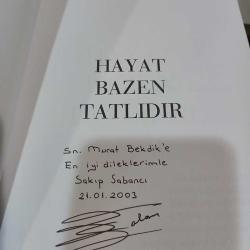 Hayat Bazen Tatlıdır (Salih Memecan'ın Karikatürleri İle) (İmzalı)