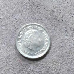 P33---------1977 HOLLANDA MADENİ PARA---10 CENT