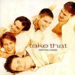 take that everythıng changes ilk baskı 1993 cd-ambalajında cd