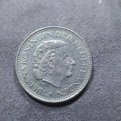 P32---1977 HOLLANDA MADENİ PARA---1 GULDEN