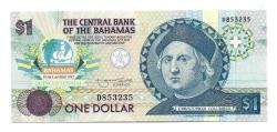** BAHAMALAR ( 1 * DOLLAR ) 1974 ( 1992  ) ÇİL
