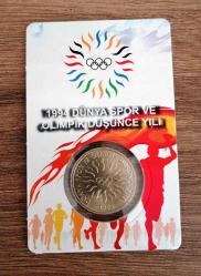 HATIRA PARA DÜNYA SPOR VE OLİMPİK DÜŞÜNCE YILI 1994 FAO (Resimdeki Ürün Gönderilecektir) ÖZEL SAKLAMA KİTİ İÇİNDE A-15