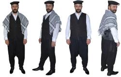 Antika - 4LÜ SET,WAW MÜKEMMEL,ORJİNAL ADANA ŞALVAR TAKIMI SATINAL,SIPARIS VER.(ŞALVAR+YELEK+PUŞİ+ŞAPKA) - kitantik - kitaLog