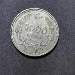P35---1994 MADENİ TÜRK LİRASI 1000 LİRA