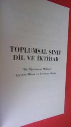 Toplumsal Sınıf Dil ve İktidar - Bir Öğretmene Mektup - Lorenzo Milani ve Barbiana Okulu