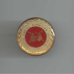 TÜRKİYE EMEKLİ SUBAYLAR DENEĞİ YUVARLAK ROZET...