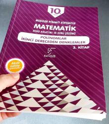 KAREKÖK YAYINLARI, MPS 10. SINIF MATEMATİK, 3. KİTAP