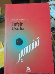 Tefsir Usulü