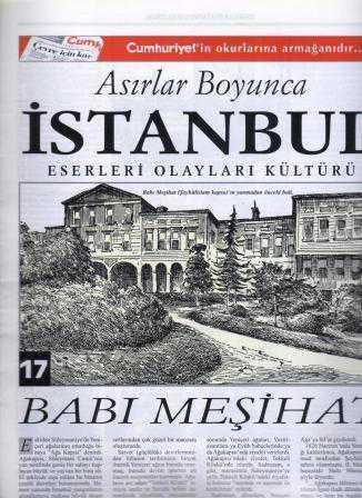 Asırlar Boyunca İstanbul Eserleri Olayları Kültürü Fasikül: 17 (Babı Meşihat)