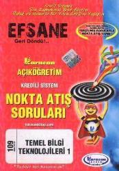 Karacan Açıköğretim Kredili Sistem Nokta Atış Soruları Temel Bilgi Teknolojileri 2 Kitap Takım 109 ve 110 Kodlu Kitap