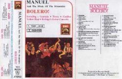 MANUEL And The Music Of The Mountains BOLERO! Including: Granada - Fiesta - Carillon - Yellow Bird - Rodrigo's Guitar Concerto (Kaset)