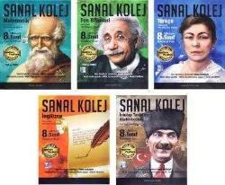 Sanal Kolej Konu Anlatımlı Yeni Nesil Soru Bankası  3 Kitap Takım / 8. Sınıf LGS Hazırlık Maksimum Puan / Sanal Kolej AppStore-PlayStore Uygulaması 