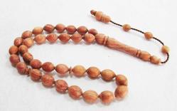 HaKiKi DoĞaL KOKULU ARDIÇ AğaCı 33 Lük TESBİH......8,5x11,5mm