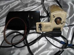 Antika - SİNGER DİKİŞ MAKİNESİ MOTORU PEDALI ve KAYIŞI ORJİNAL SAĞLAM 2.EL - kitantik - kitaLog