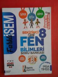 İsem Yayıncılık Farklı İsem 8. Sınıf Fen Bilimleri Soru Bankası
